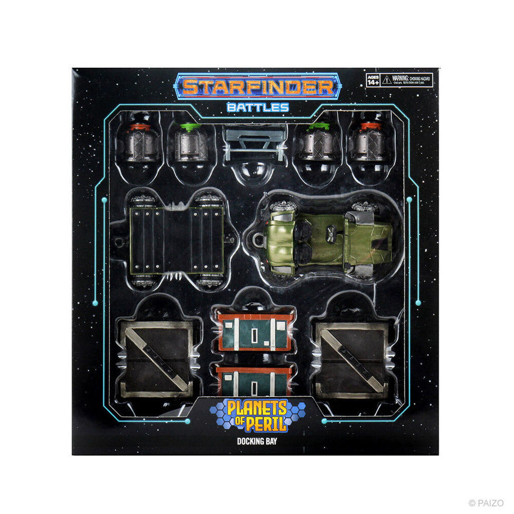 Starfinder Battles Docking Bay Premium Miniature Set 14y+