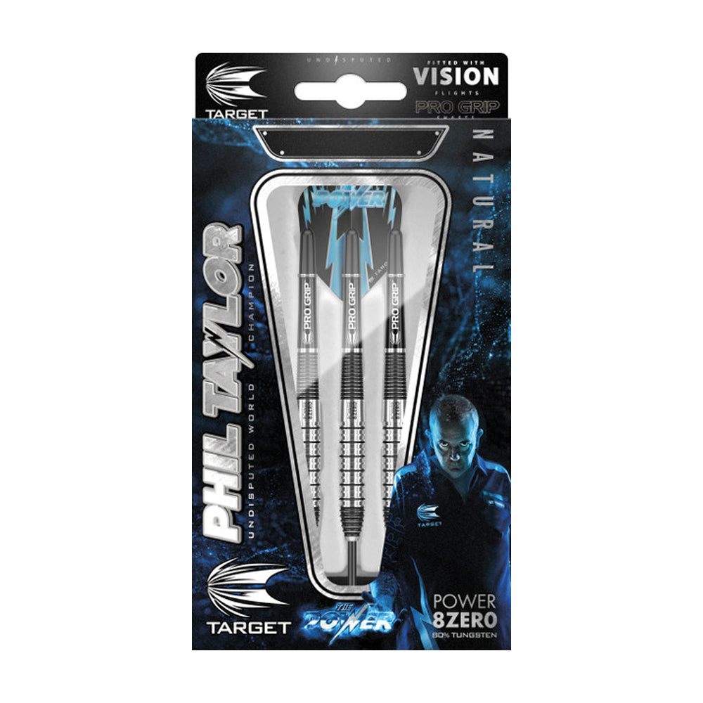 12pc Target Power 8Zero 2 80% 24g Tungsten Barrels Darts