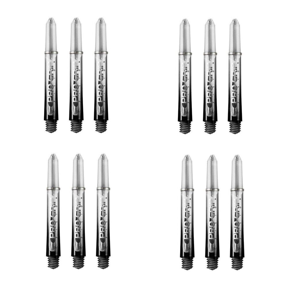 4x 3pc Target Pro Vision Shaft Multipack Short - Black