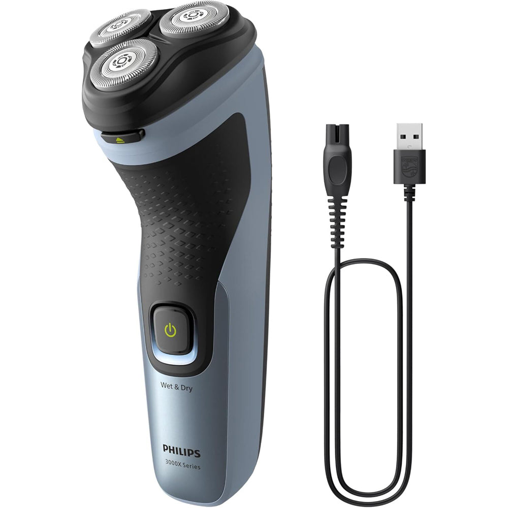 Philips X3063/00 Series 3000 Wet & Dry Electric Cordless Shaver Beard Trimmer