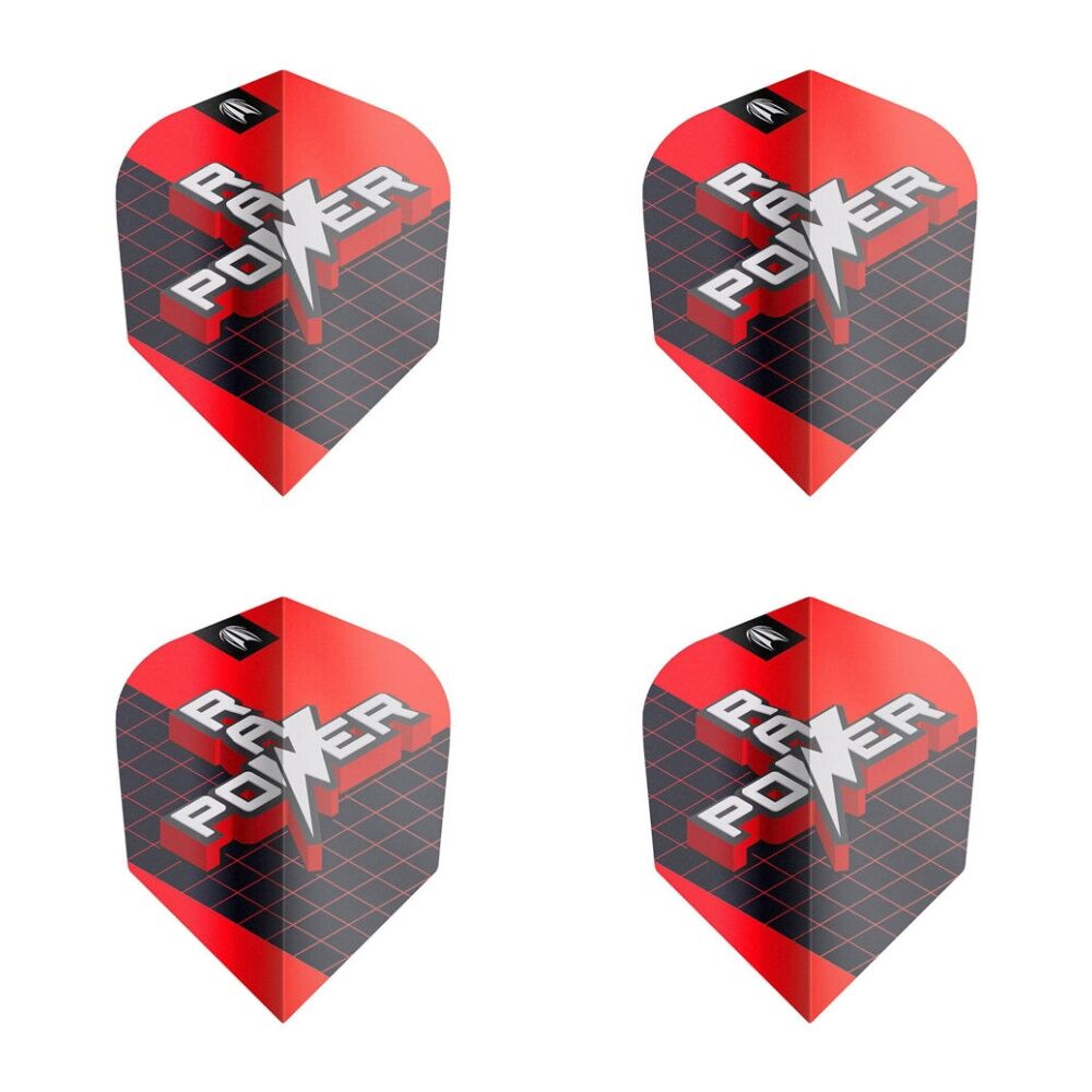 4PK Target Phil Taylor Power 9Five G11 No 2 Pro Ultra Flights 3-Sets - Red