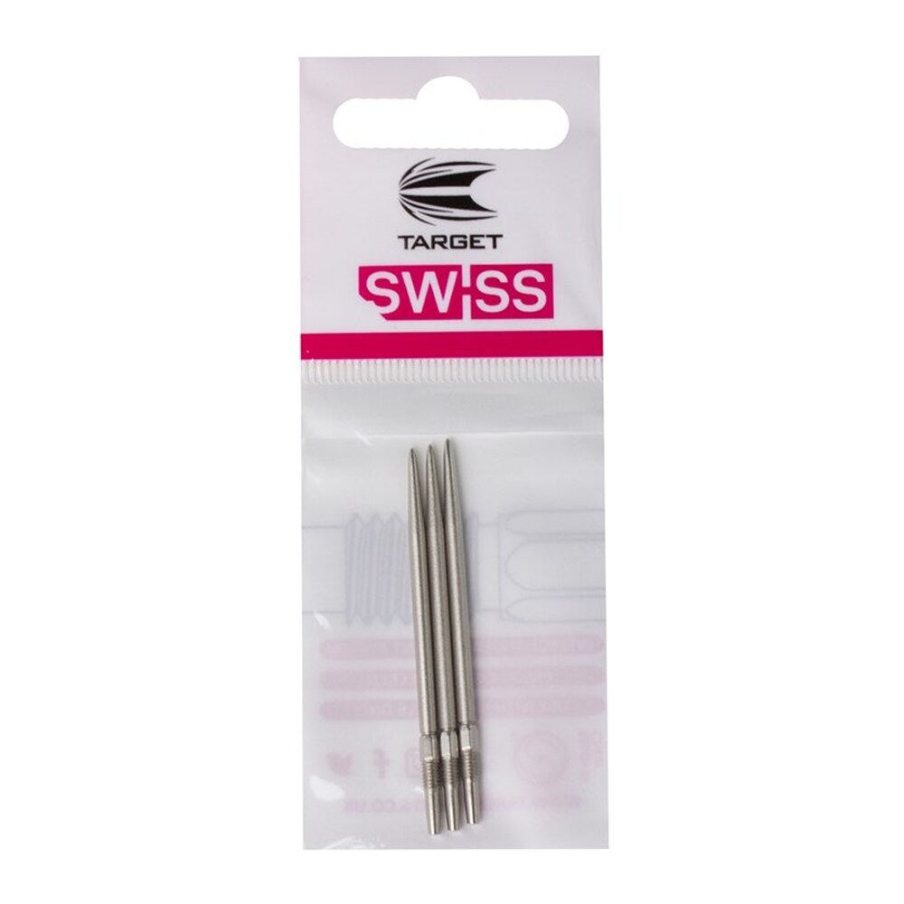 2PK Target 30mm Swiss Nano Point For Darts SP Barrels - Black