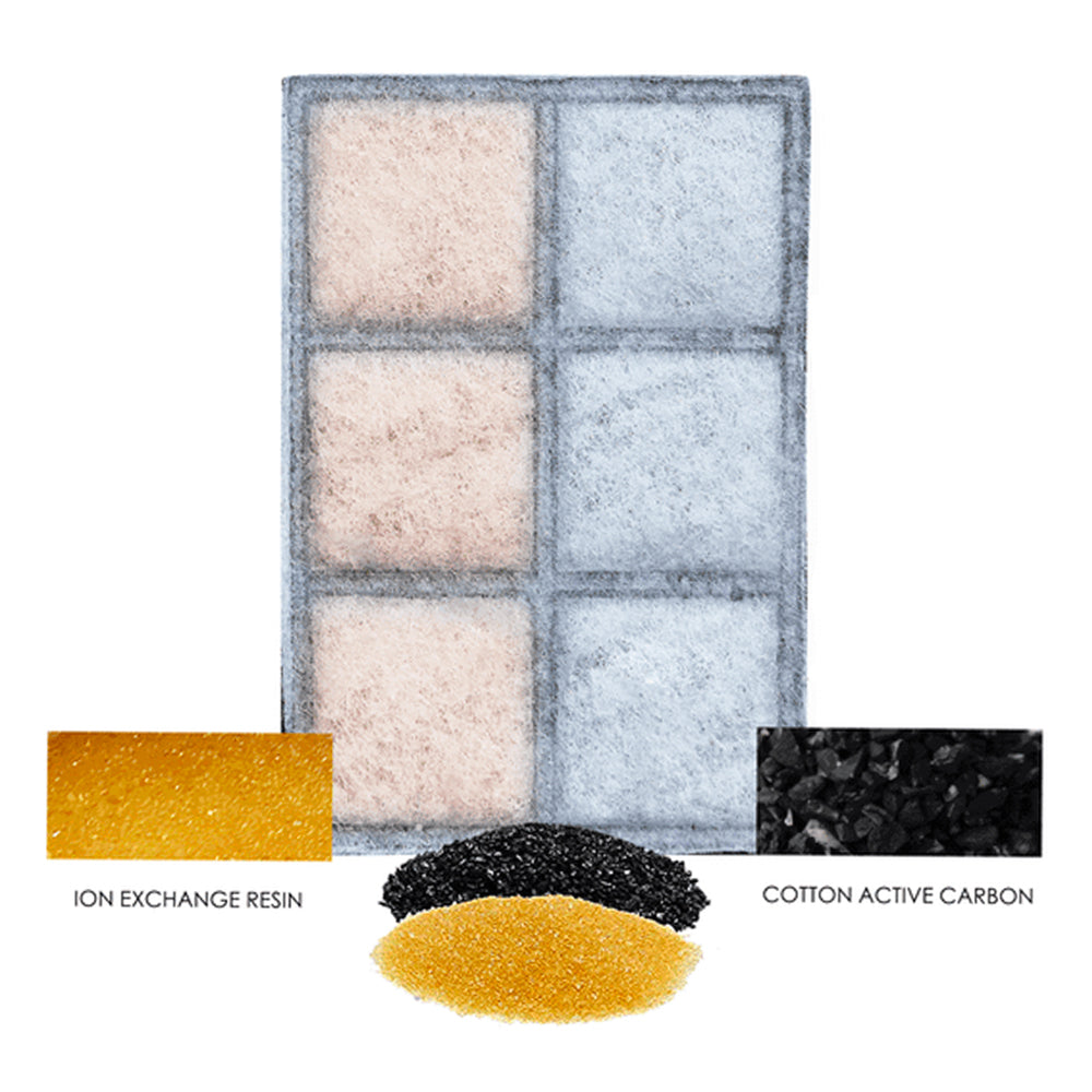 4PK All Fur You Seashell Water Fountain Filters