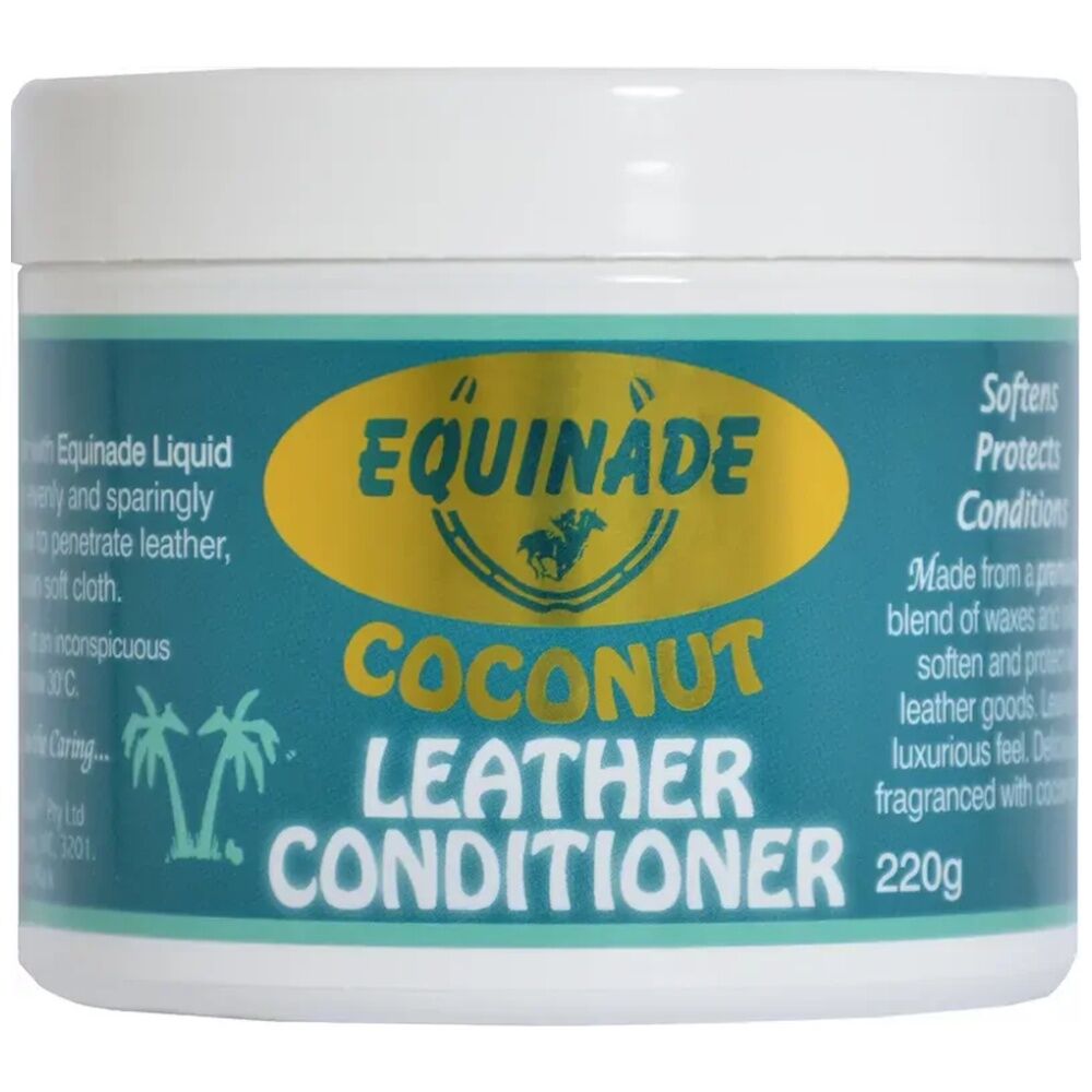 2PK Equinade Coconut Leather Conditioner Nourishes & Protects 220g