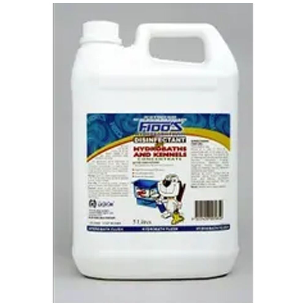 Fidos Hydrobath Flush & Kennel Disinfectant Cleaner Pet Health Care 5L