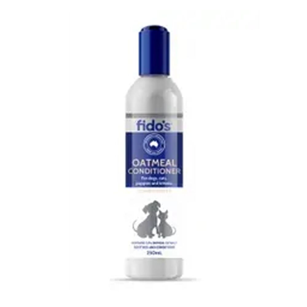 2PK Fidos Pet Dogs & Cats Oatmeal Conditioner Grooming Care 250ml