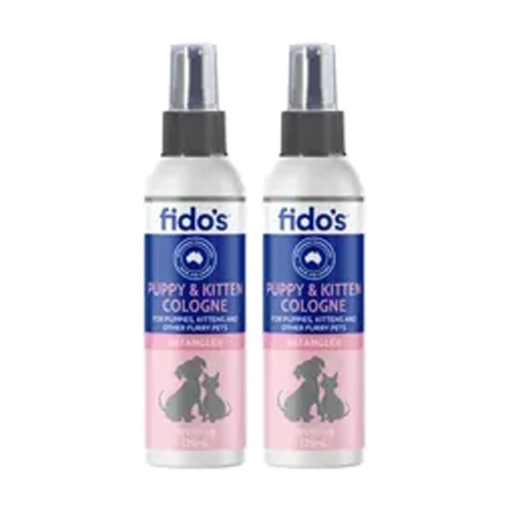 2PK Fidos Pet Puppy & Kittens Cologne Spray Grooming Care 125ml