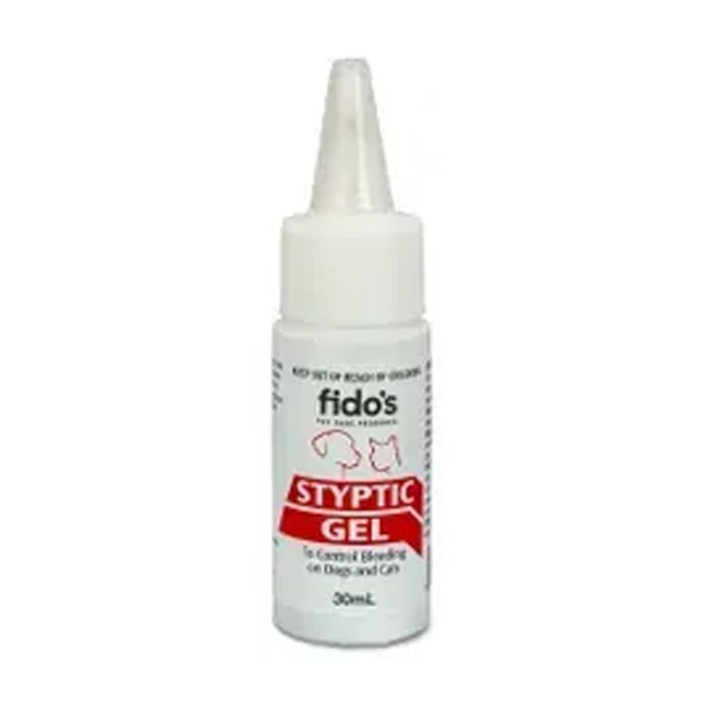 2PK Fidos Pet Dog & Cat First Aid Bleeding Control Styptic Gel 30ml