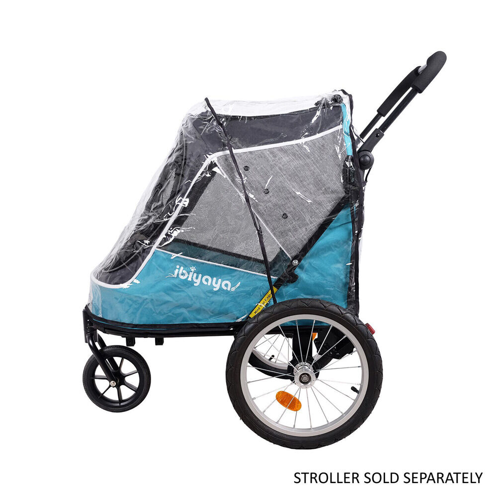 Ibiyaya Waterproof Raincover for Happy Pet Stroller/Pram FS2080 Series