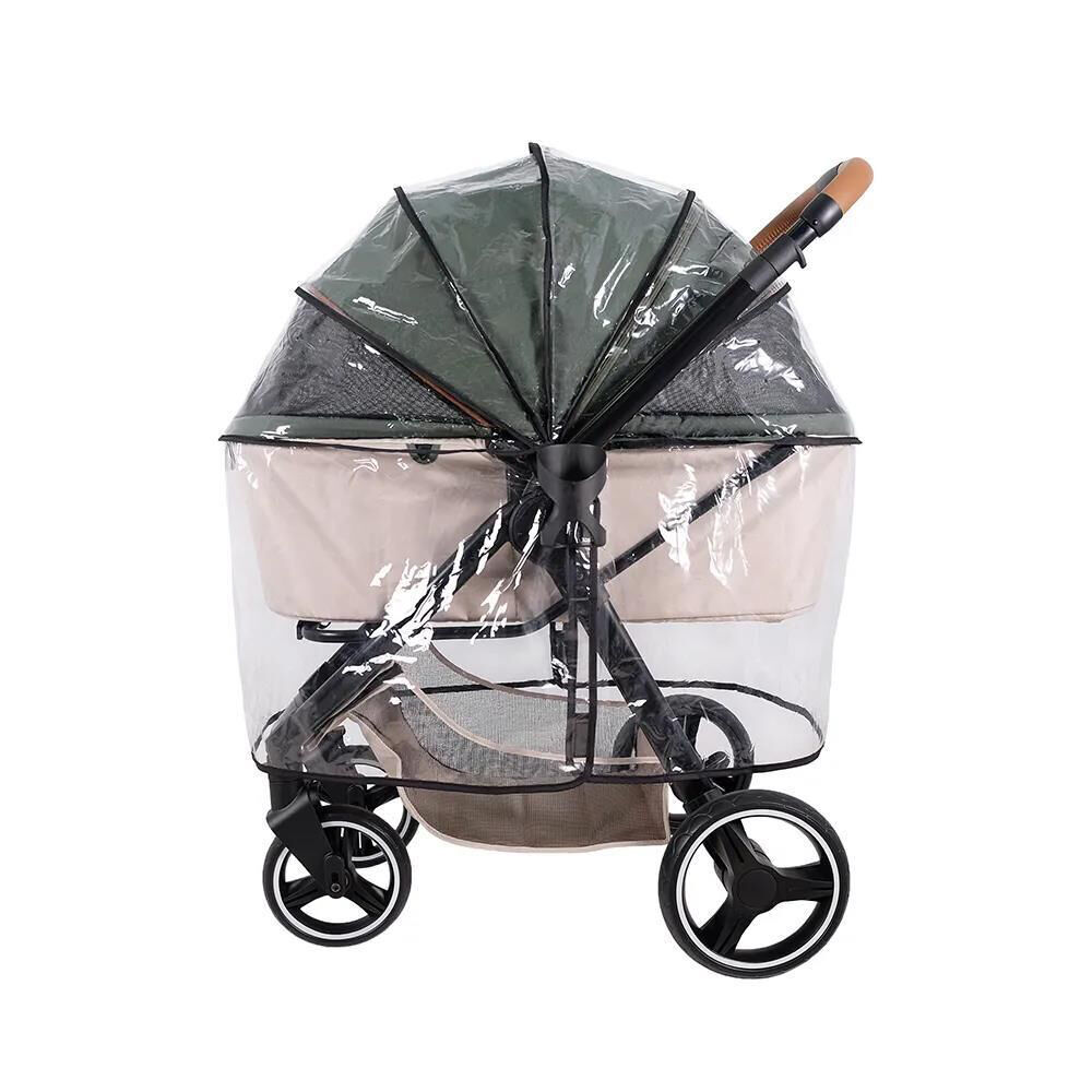 Ibiyaya Universal Raincover for Pet Strollers/Prams/Carriers Extra Large