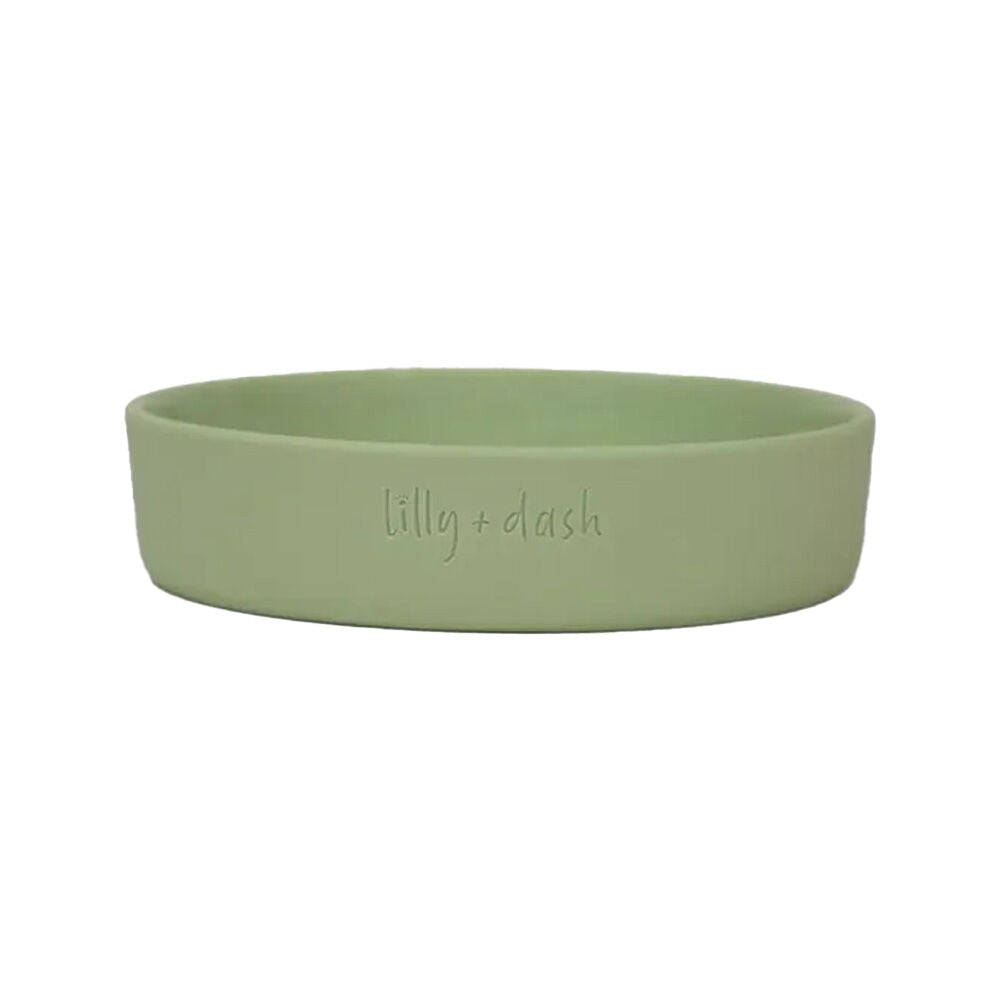 2PK Lilly & Dash Pet Cat Feeding Drinking Dish Bowl 265ml Mint
