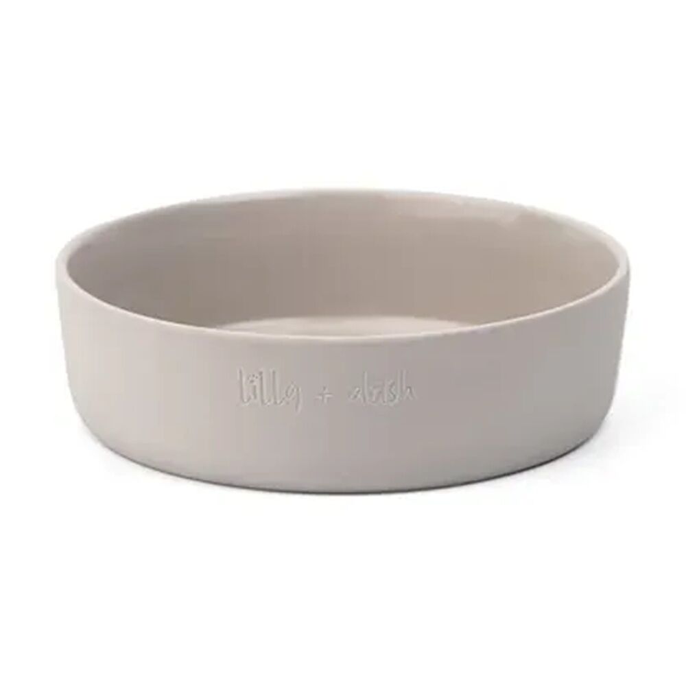 Lilly & Dash Pet Cat Feeding Drinking Dish Bowl 265ml Slate