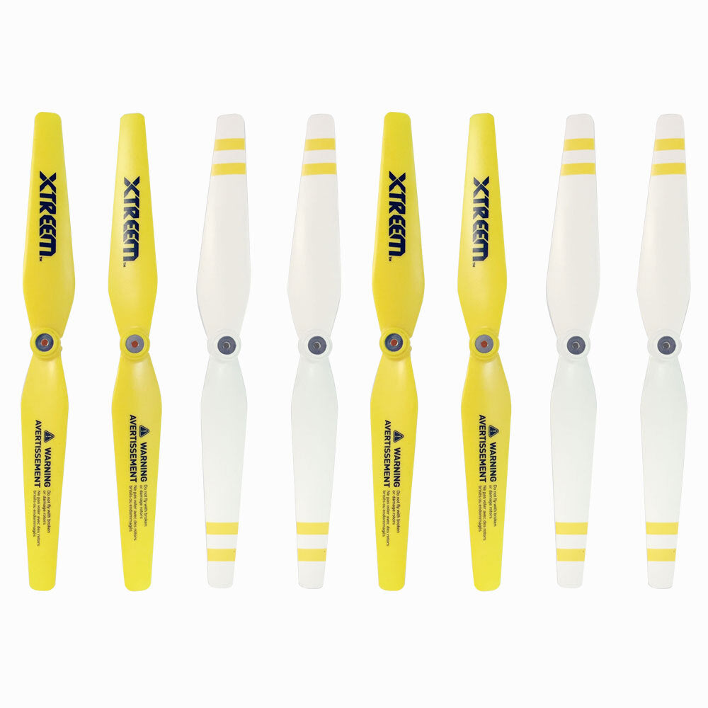 8pc Xtreem Sky Ranger Rotor Blades(Front&Rear)
