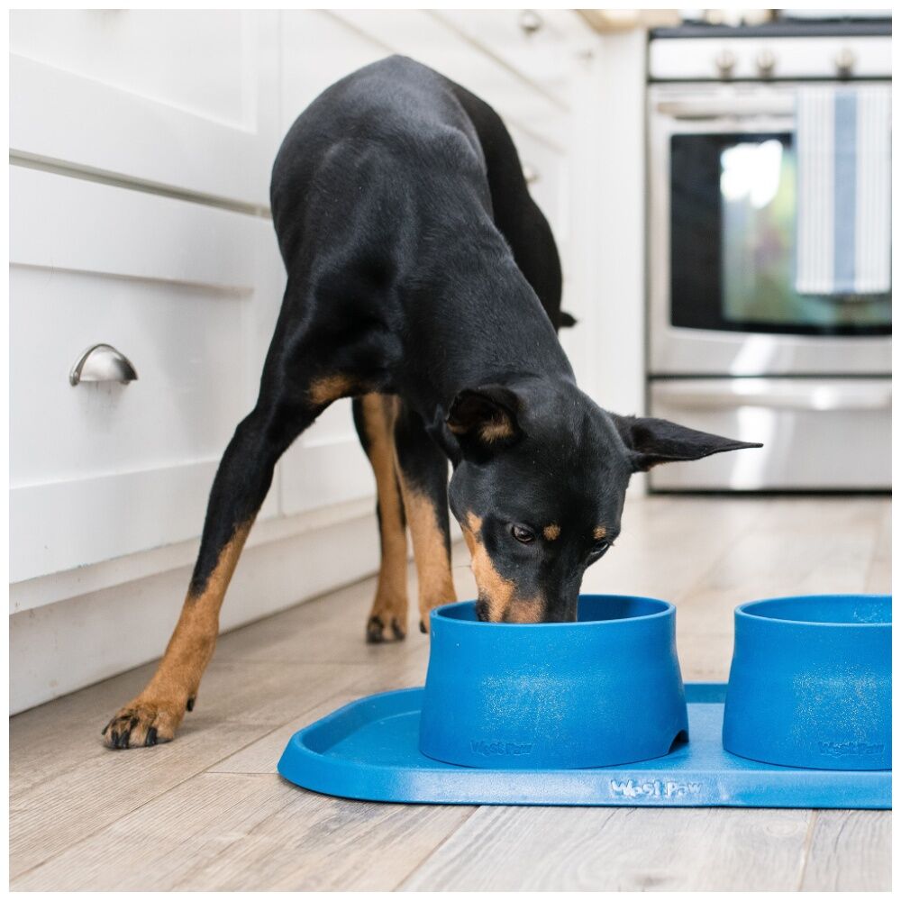 West Paw Non-Slip Pet Dog Feeding Placemat 53x34x2cm Kelp