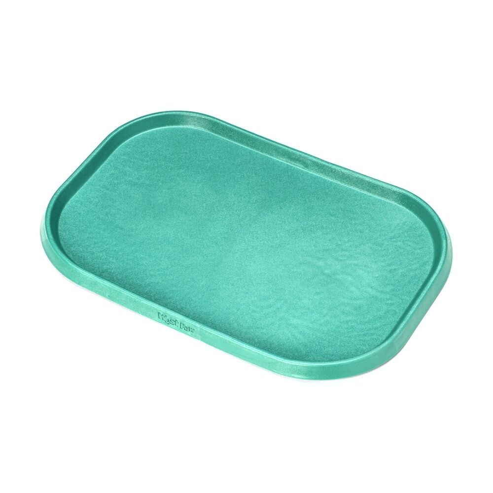 West Paw Non-Slip Pet Dog Feeding Placemat 53x34x2cm Kelp