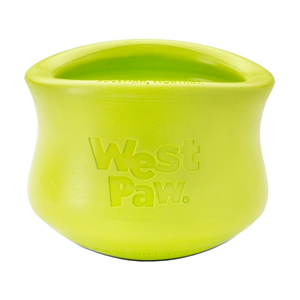 West Paw Toppl Pet Dog Treat Dispenser Feeding Accessory Granny Smith