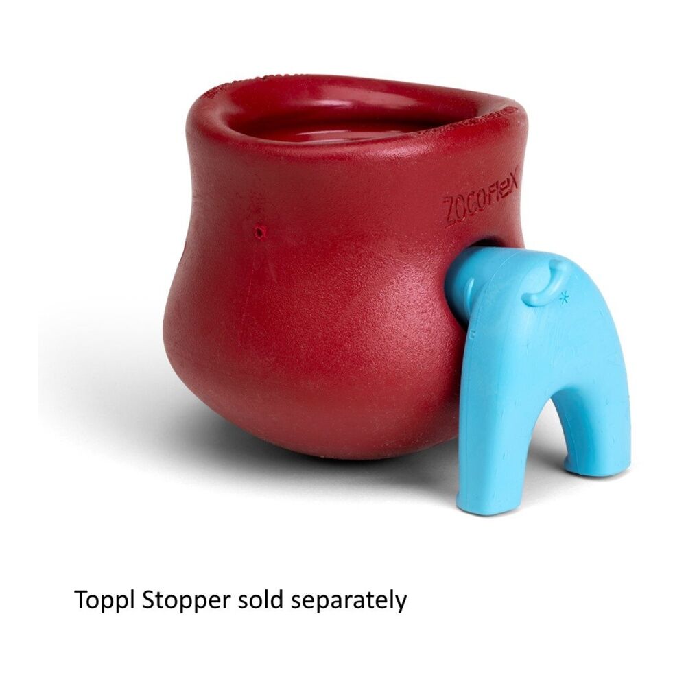 2pc West Paw Toppl Stopper Fill & Freeze W/ Ease Pet Dog Feeding Accessory
