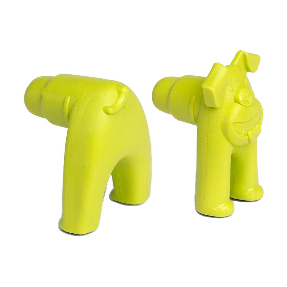 2x 2pc West Paw Toppl Stopper Pet Dog Feeding Accessory Granny Smith