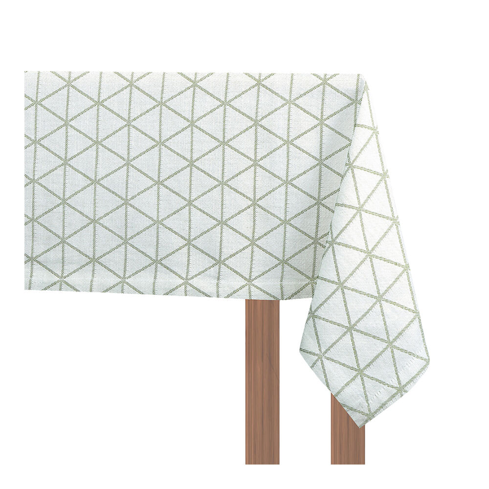 NF Home & Entertaining Essentials Jacquard Table Cloth 150x180cm Olive