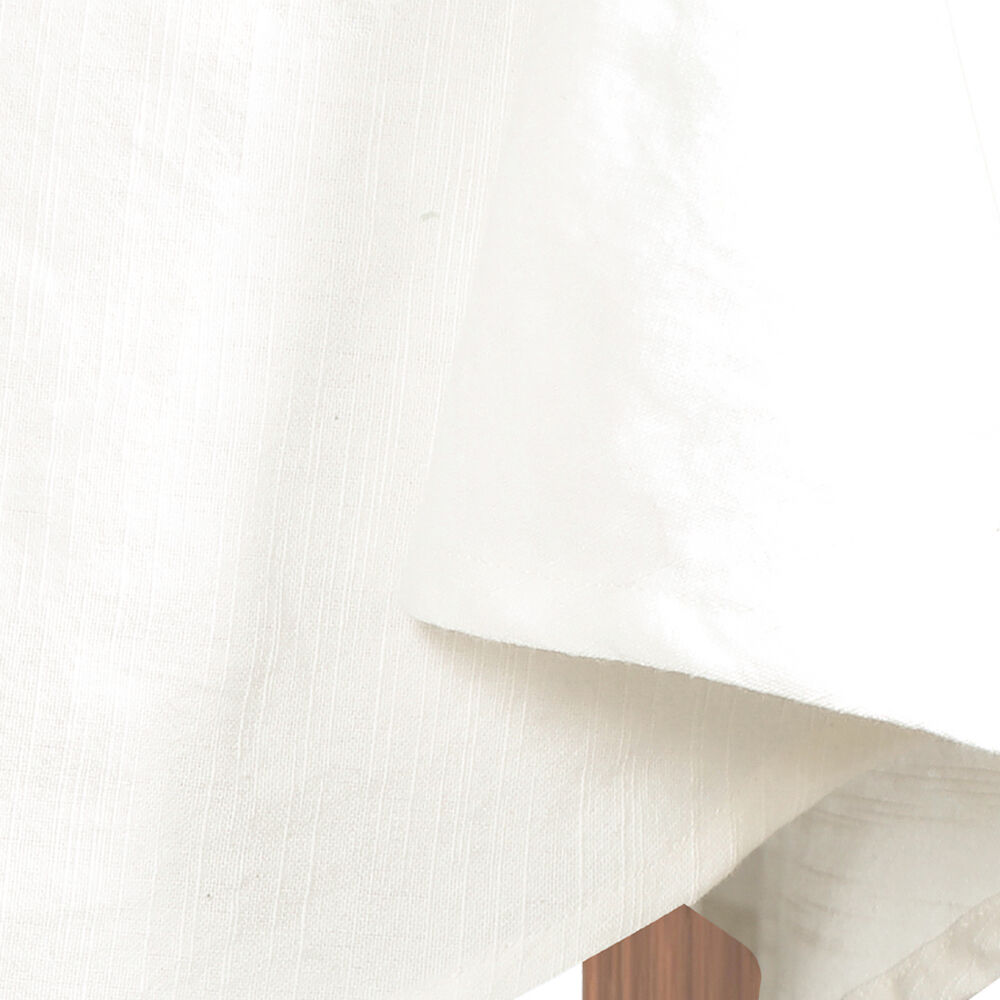 NF Home & Entertaining Essentials Elysian Round Table Cloth 220cm Off White