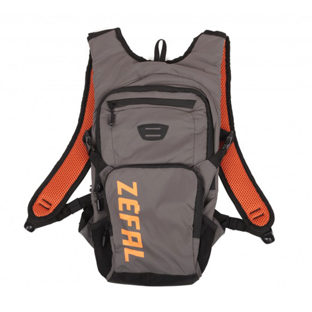 Zefal Z Hydro XC Hydration Water Backpack Dark Grey Orange 2L