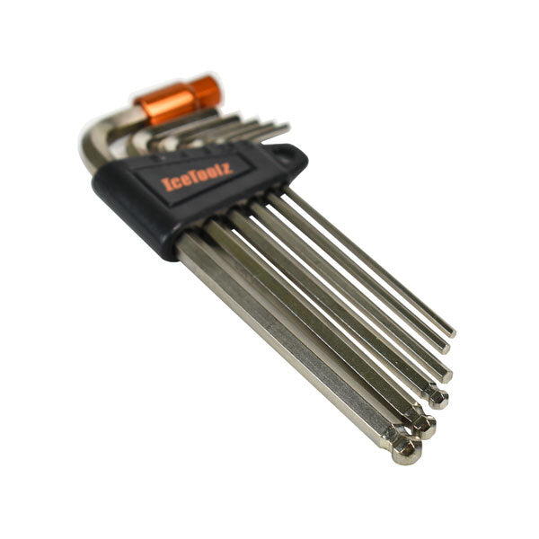 IceToolz 2-8Mm Hex Key Wrench Set 4/5/6Mm Ball Ended