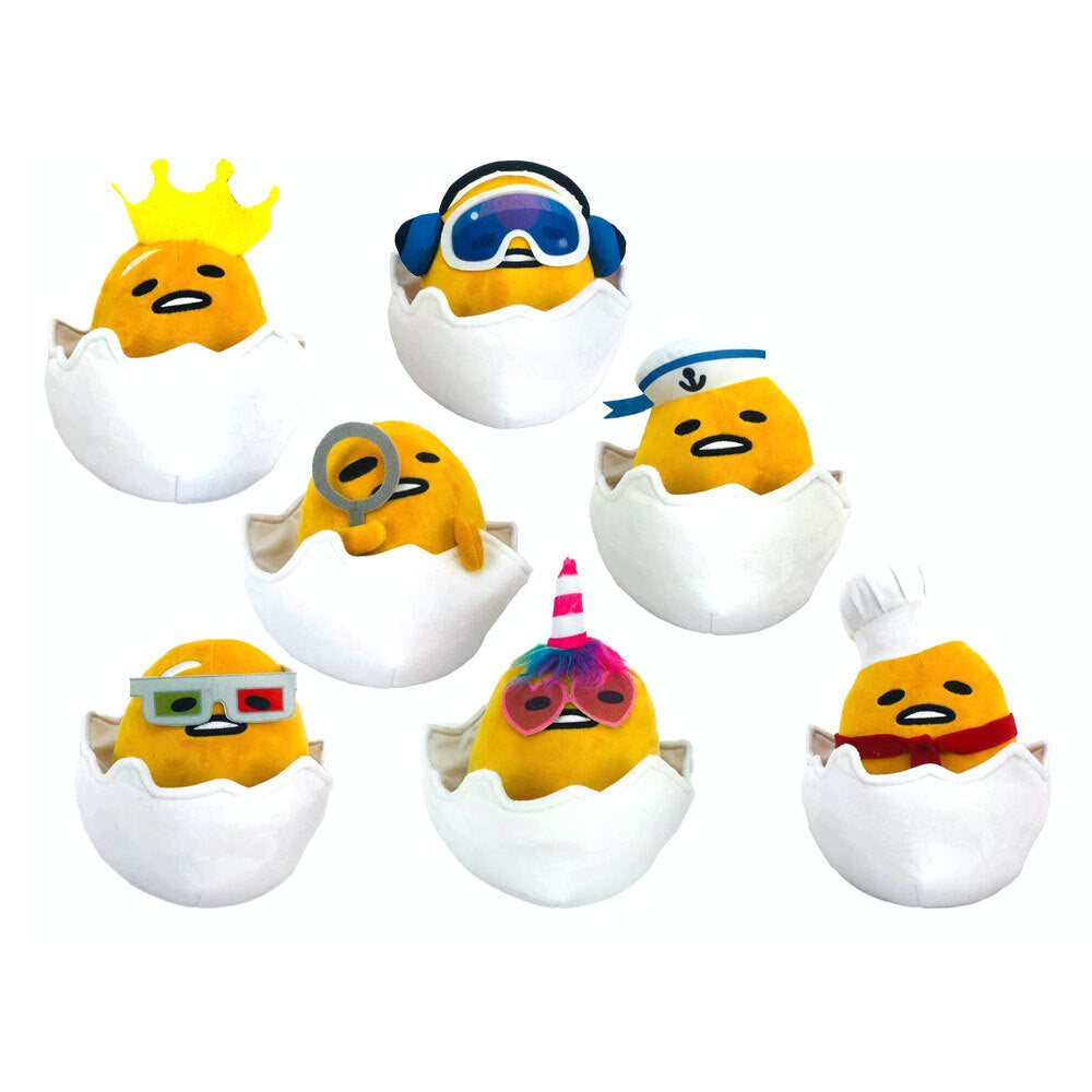 Bensons Gudetama Accessories 20cm Kids/Childrens Soft Plush Toy 0y+ Asstd