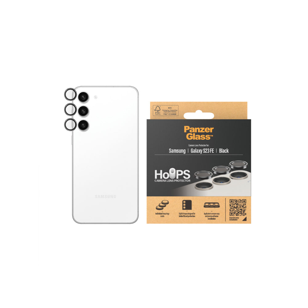 2PK PanzerGlass Hoops Lens Protector For Samsung Galaxy S23/23+ Clear