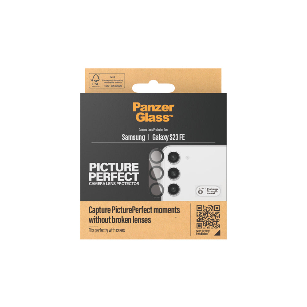 2PK PanzerGlass Picture Perfect Lens Protector For Samsung Galaxy S23FE