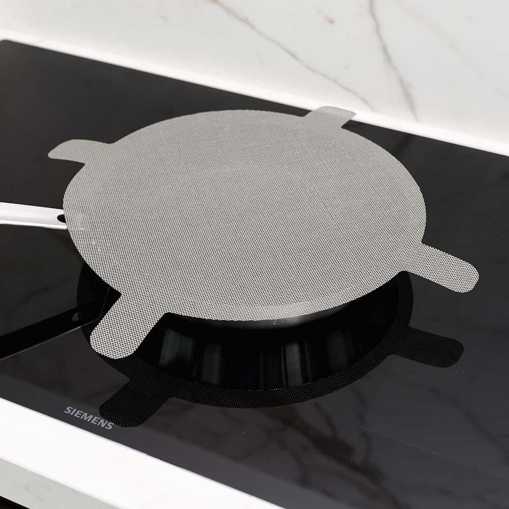 2PK Nostik Silicone+Fibreglass Splatter Guard Liner 36cm - Grey