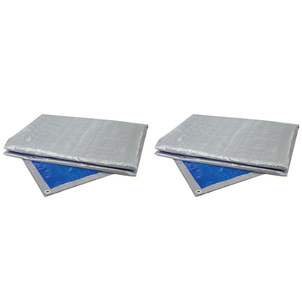 2PK Kookaburra Poly Tarp Water Mitigation/Shade 305x366cm