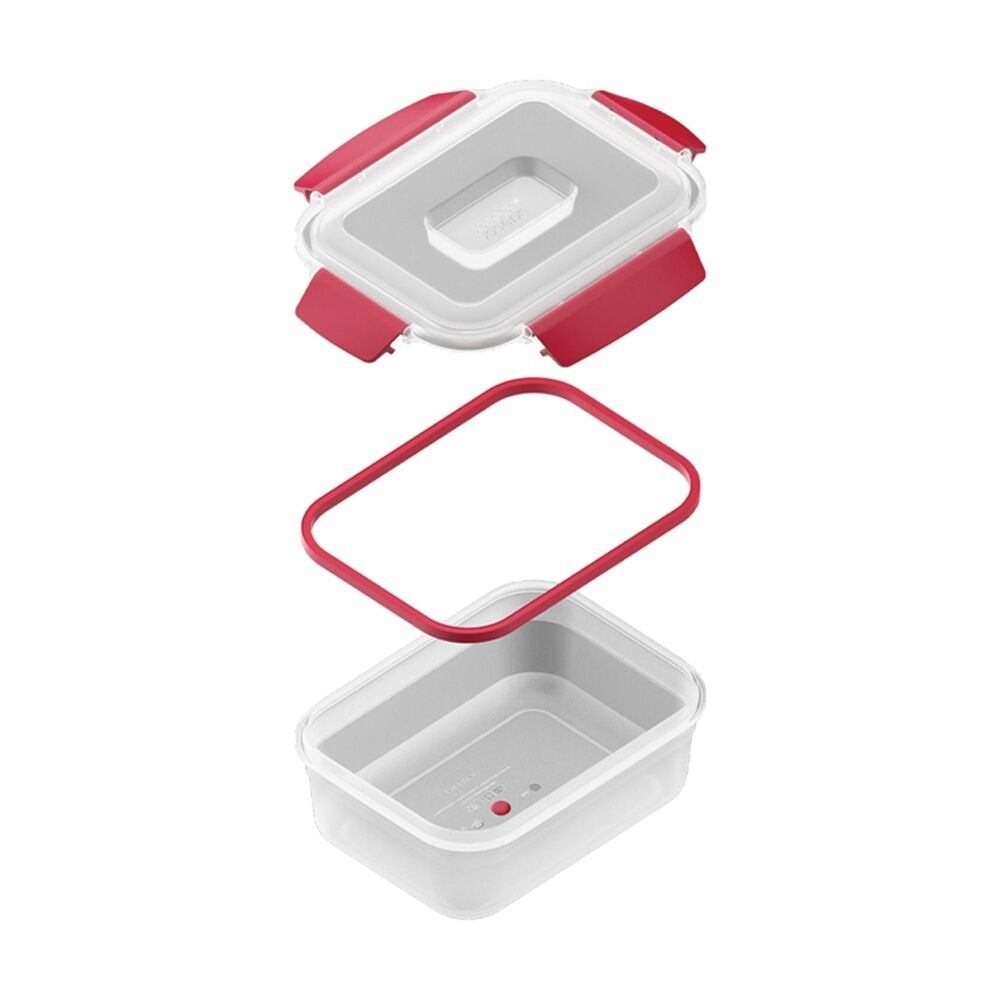 2x 4pc Joseph Joseph Nest Lock Rectangle Airtight Food Storage Container Set 1L