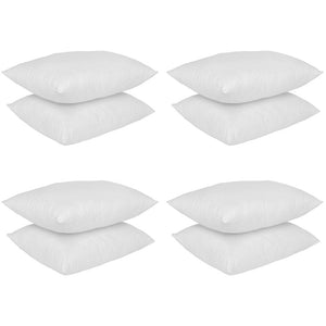 4x 2pc Royal Comfort Luxury Bamboo Quilted Bedding Pillow 50x75cm - White