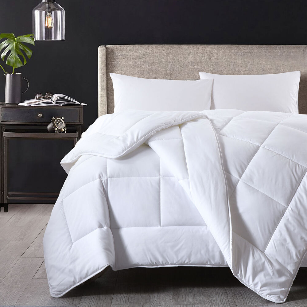Royal Comfort Deluxe Eco-Silk Touch Quilt 260GSM White