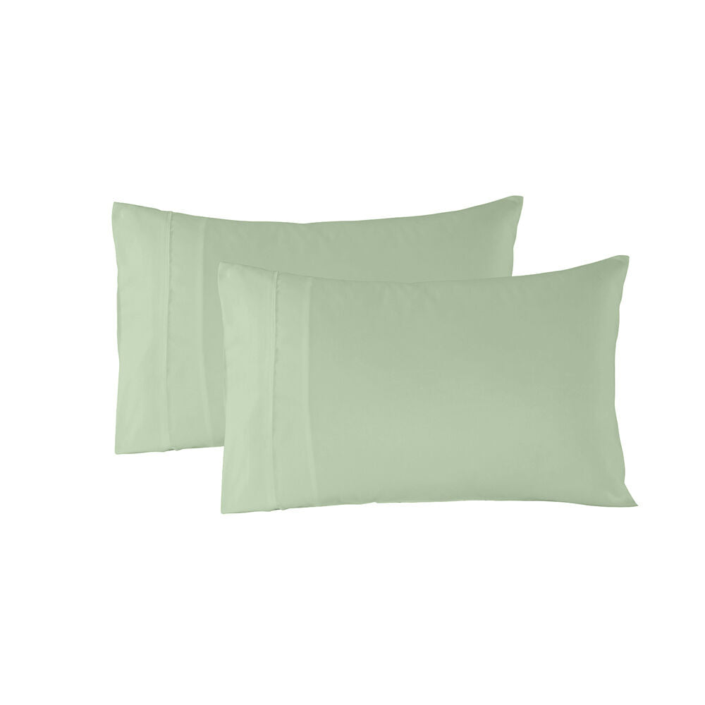 Royal Comfort Ultrasoft Sheet Set/2x Pillowcases 1200TC Sage Green