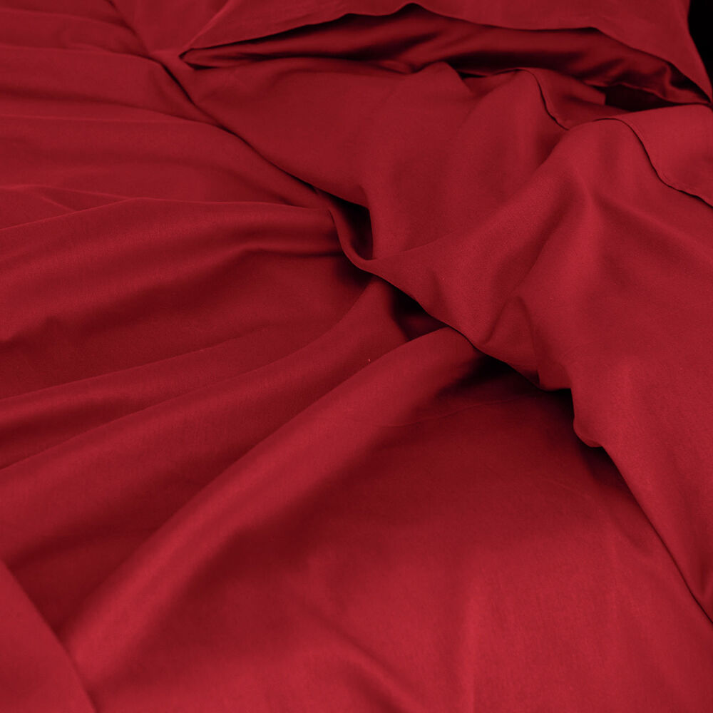 Royal Comfort Balmain Sheet Set 1000TC Bamboo Cotton Bordeaux