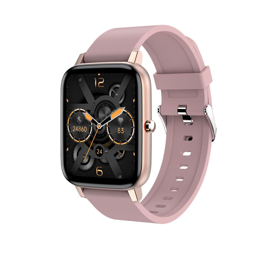 Fitsmart Multi-Function Bluetooth Android/IOS Smartwatch 43mm - Pink/Gold