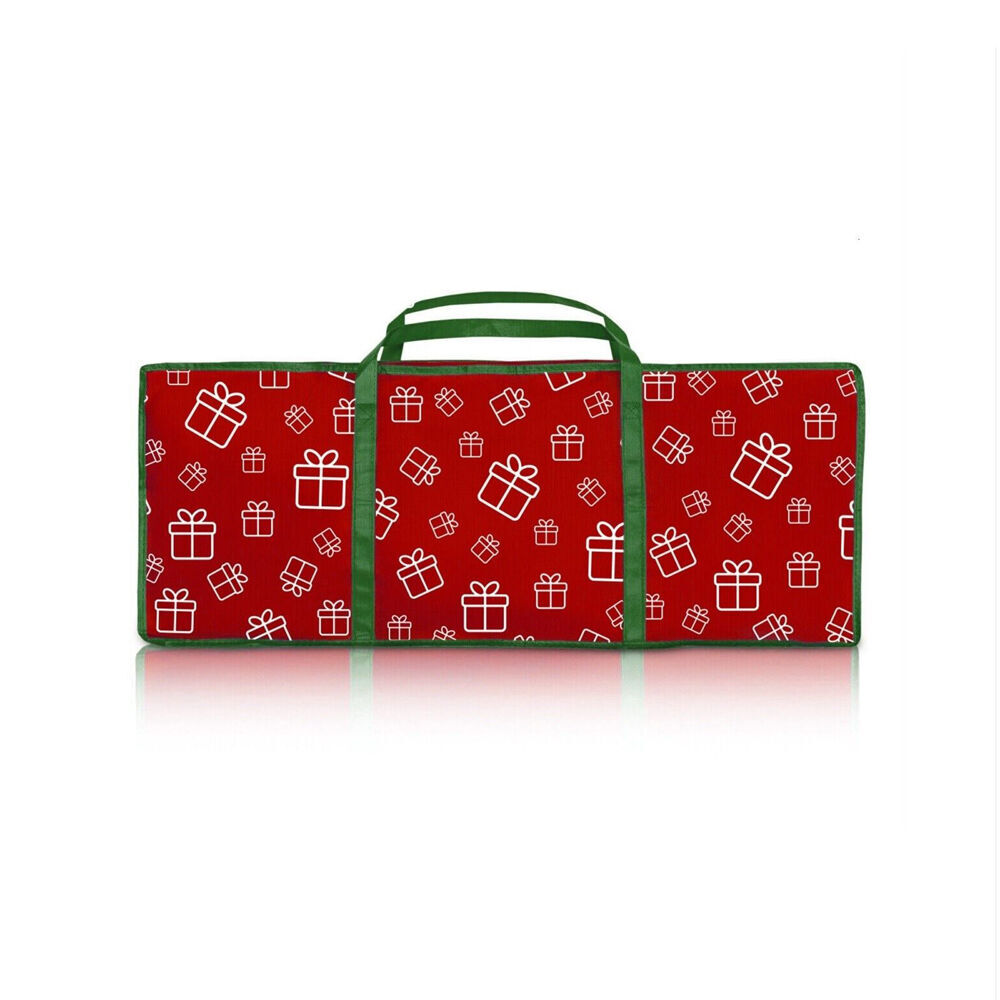 2PK Santa's Helper Printed Christmas Paper Storage Bag 95x33cm
