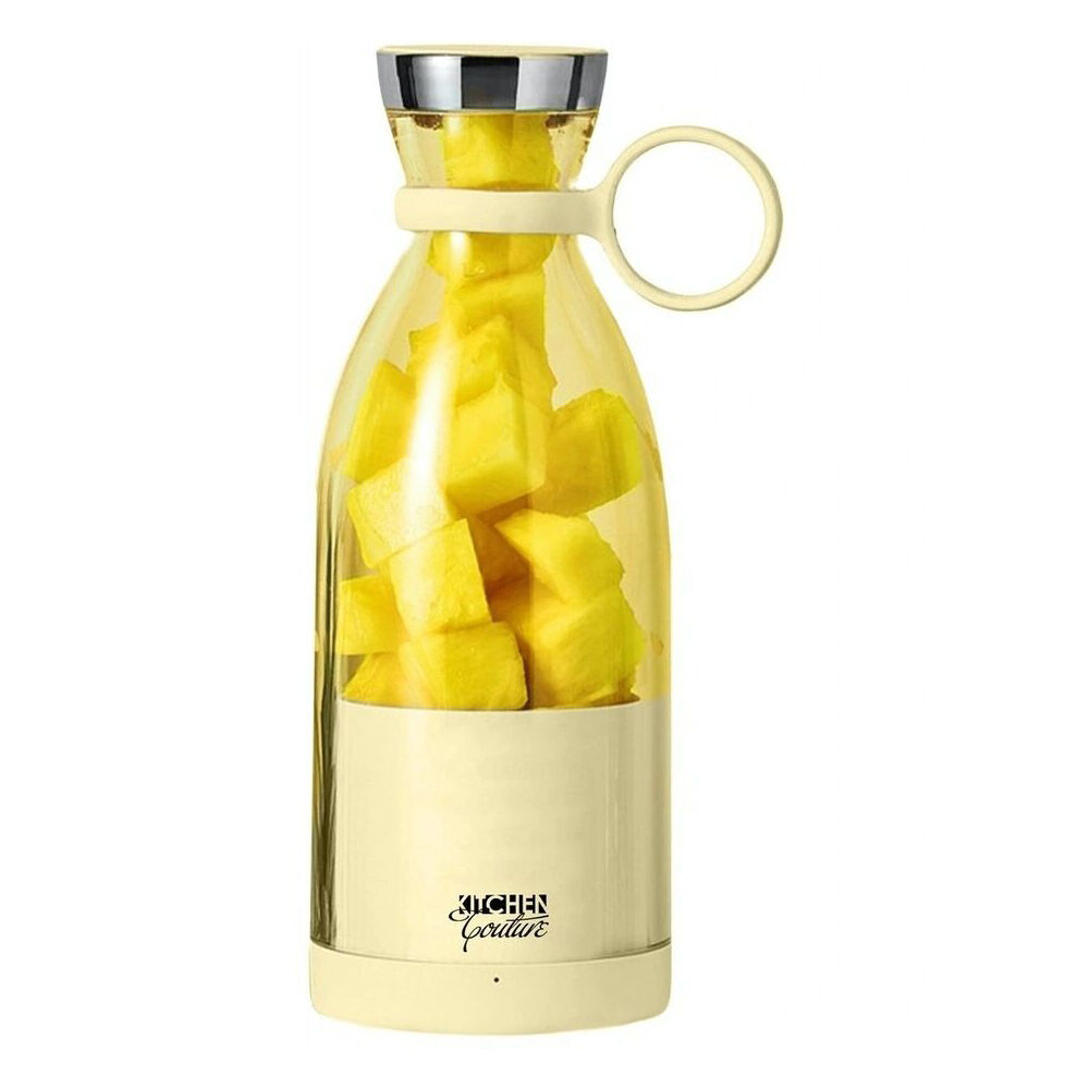 Kitchen Couture Fusion Portable Cordless Blender 21.8x8.2cm - Lemon