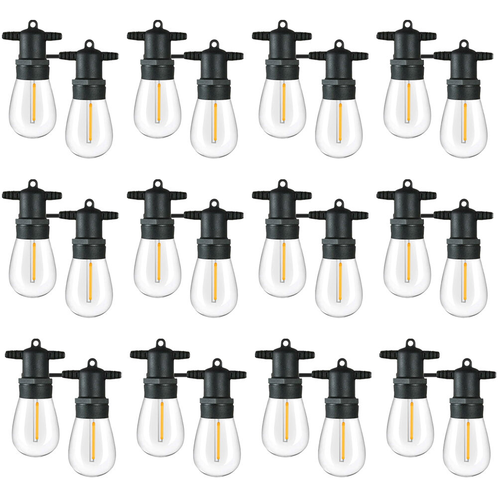 12x 2pc Lumifx Replacement Bulbs For Festoon Lights 24V Pack - Warm White