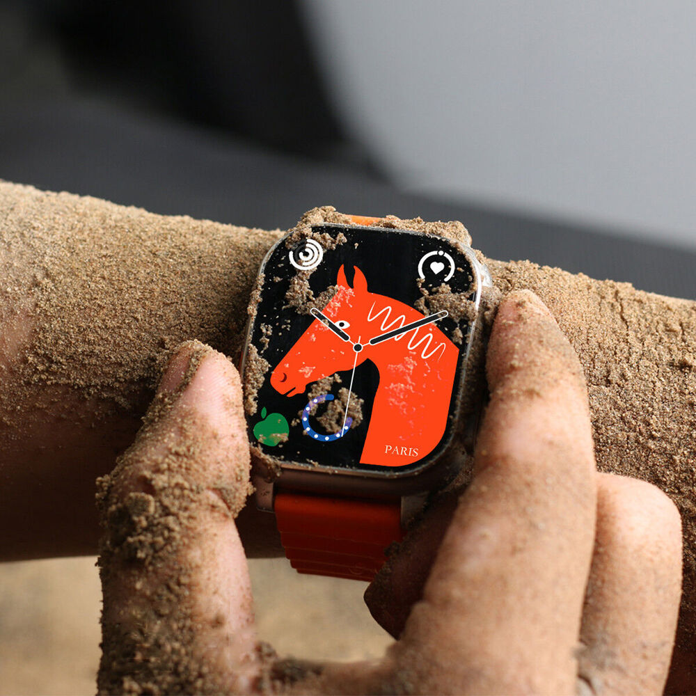 Fitsmart Elite Android/IOS Bluetooth XL Smartwatch - Orange