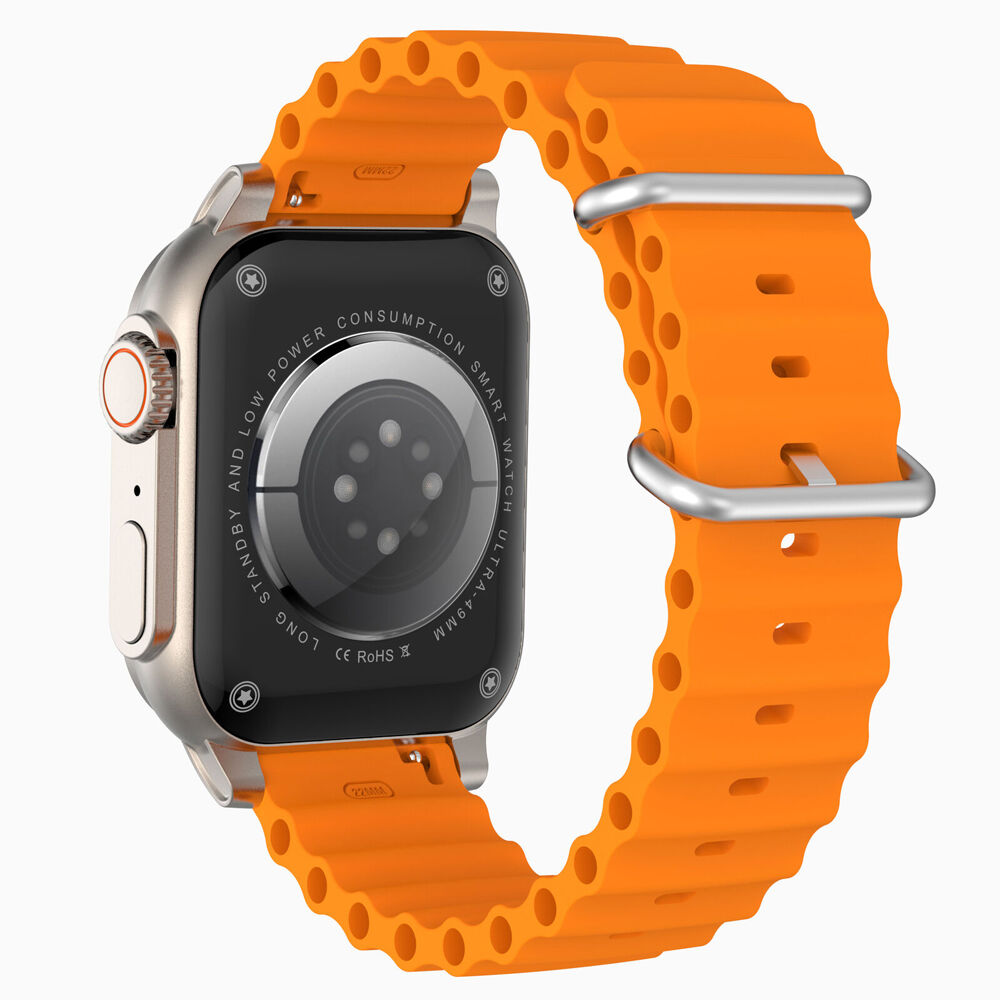 Fitsmart Elite Android/IOS Bluetooth XL Smartwatch - Orange