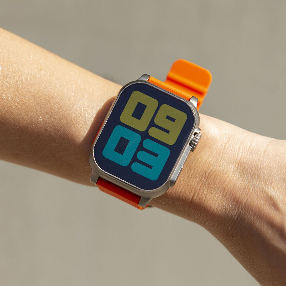 Fitsmart Elite Android/IOS Bluetooth XL Smartwatch - Orange