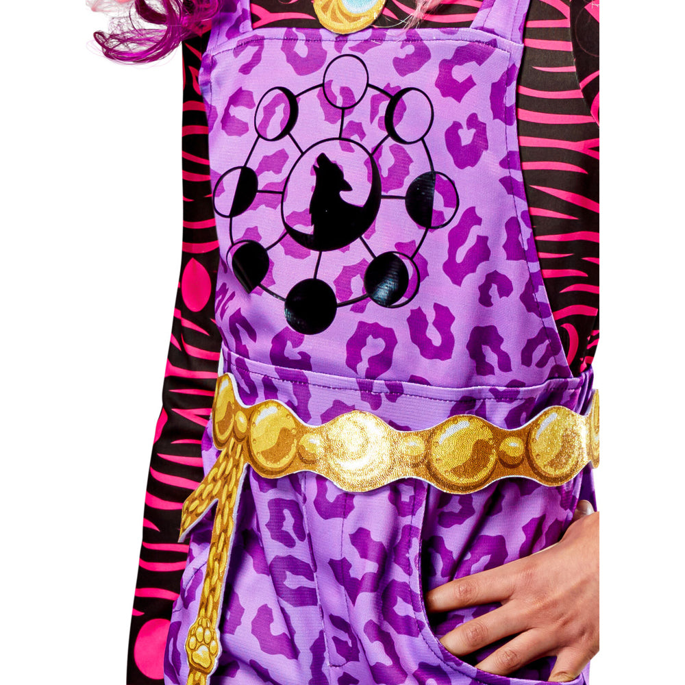 Monster High Clawdeen Wolf Deluxe Costume Party Dress-Up - Size L