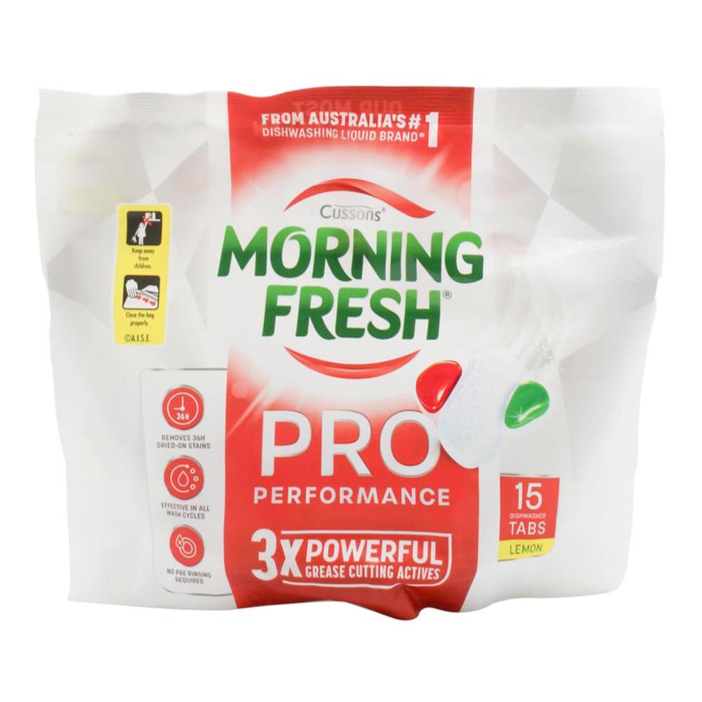180pc Morning Fresh Dishwasher Tablets Pro Performance Lemon