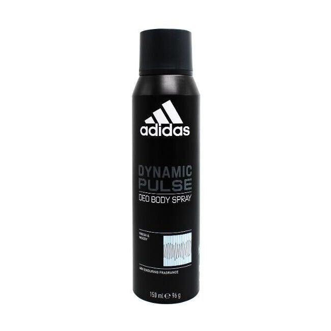 12PK Adidas Men Dynamic Pulse Deodorant Body Spray Fresh & Moody 150ml Fragrance