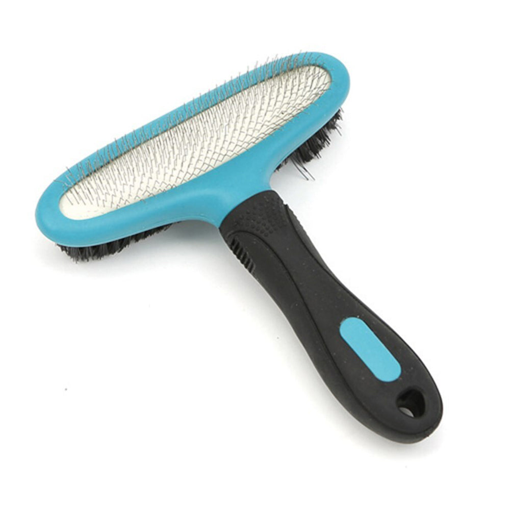 2x M-Pets 15x17cm Double Sided Slicker Brush Cat/Kitten Dog Pet Comb