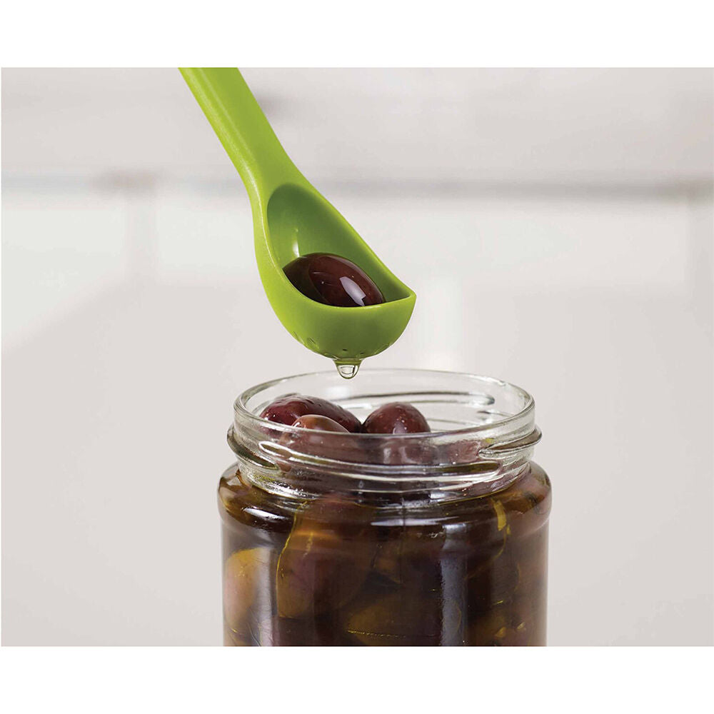 2x 2pc Joseph & Joseph Scoop & Pick Antipasti Set Green