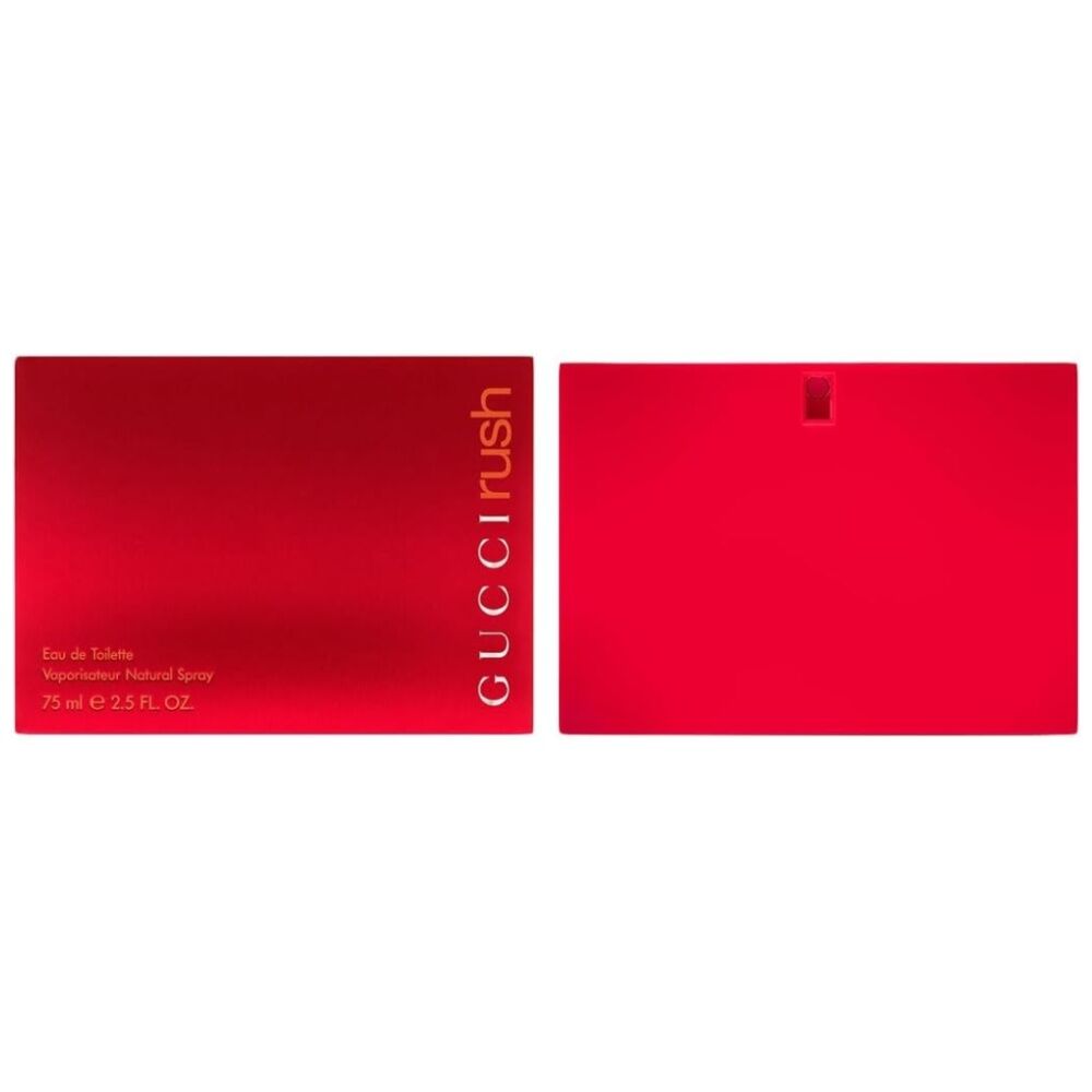 Gucci Rush by Gucci Womens Fragrance EDT Eau De Toilette Spray Bottle 75mL