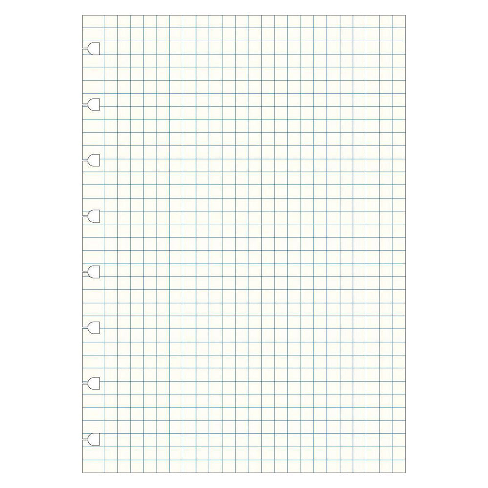 2x 60pc Filofax Pastel A5 Notebook Refill Squared Paper